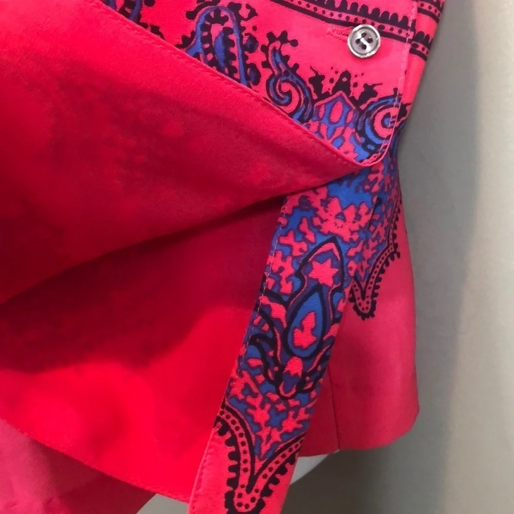 J. Crew Dervish Paisley Tunic Extra Small